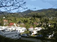 Blick �ber denCampingplatz Badenweiler