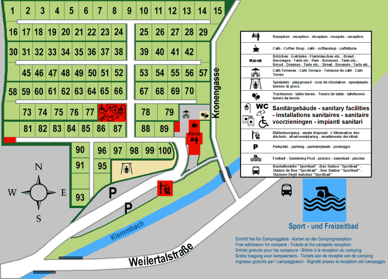 Stellplatzplan Badenweiler